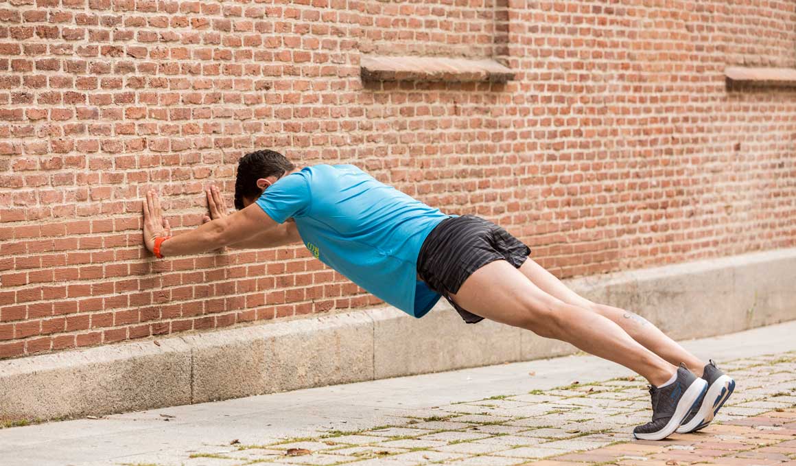 abdominales pie