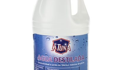 agua desionizada