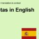 agujetas ingles