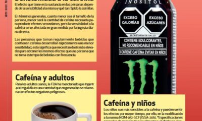 contienen cafeina