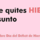 deficit hierro