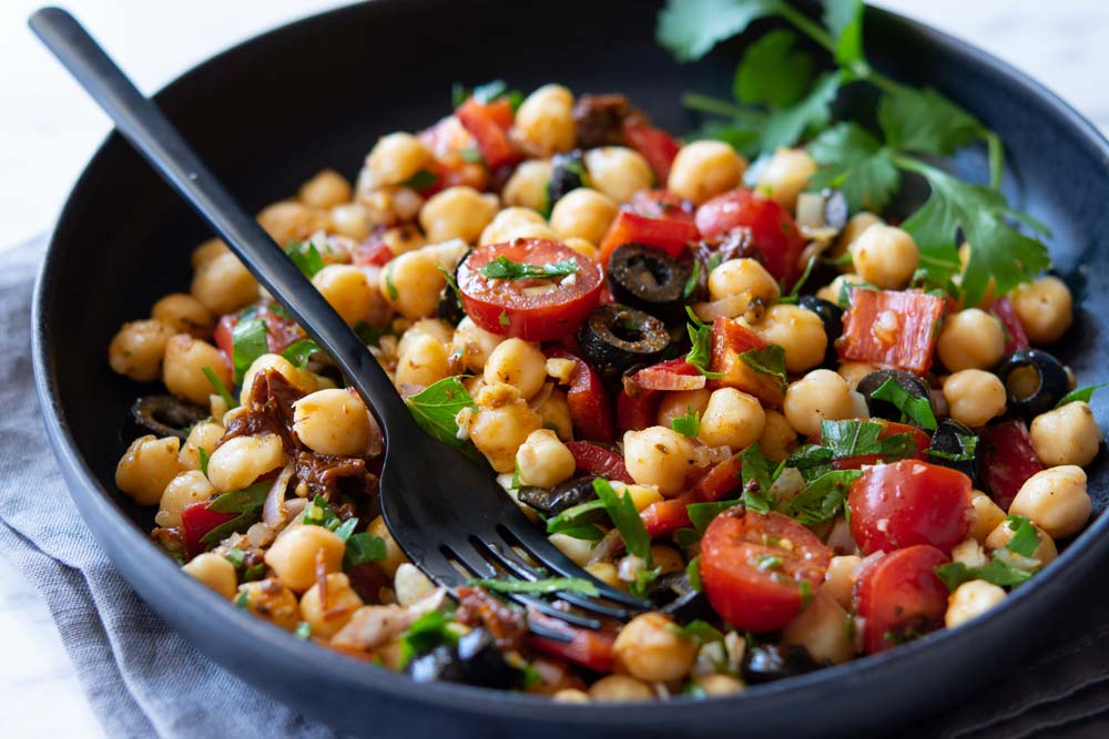 ensalada garbanzos