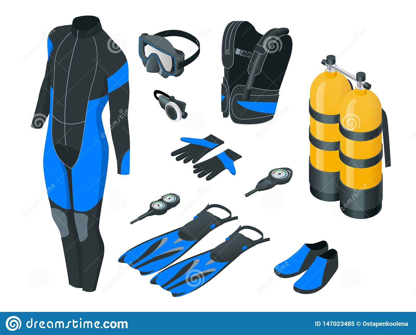 equipo buceo