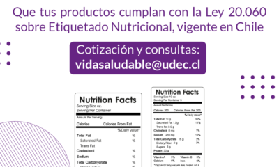 etiquetado nutricional