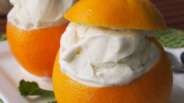 helados naranja