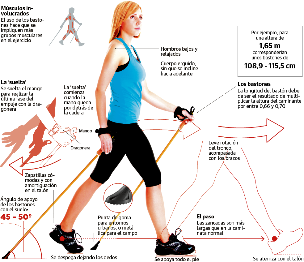 marcha nordica