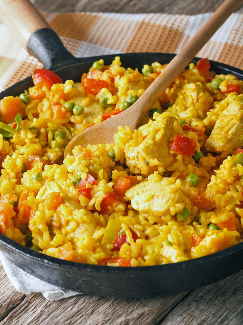 receta arroz