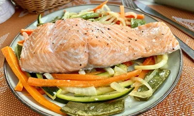 salmon horno