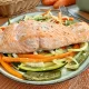 salmon horno