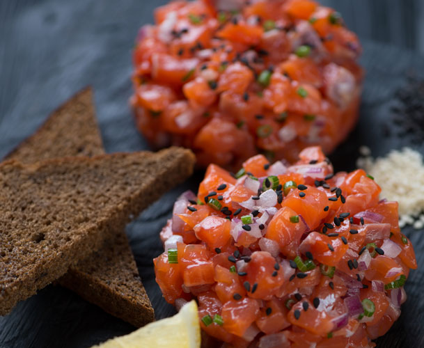 tartar salmon