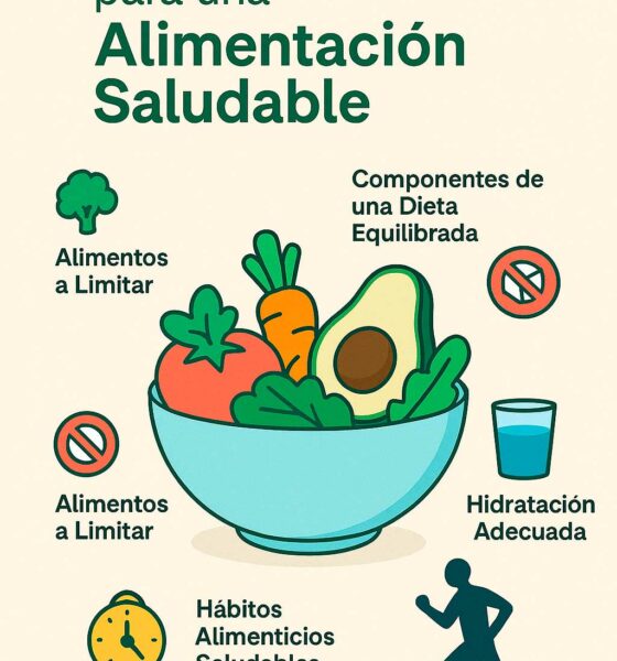 Guía práctica para una alimentación saludable, claves para mejorar tu bienestar